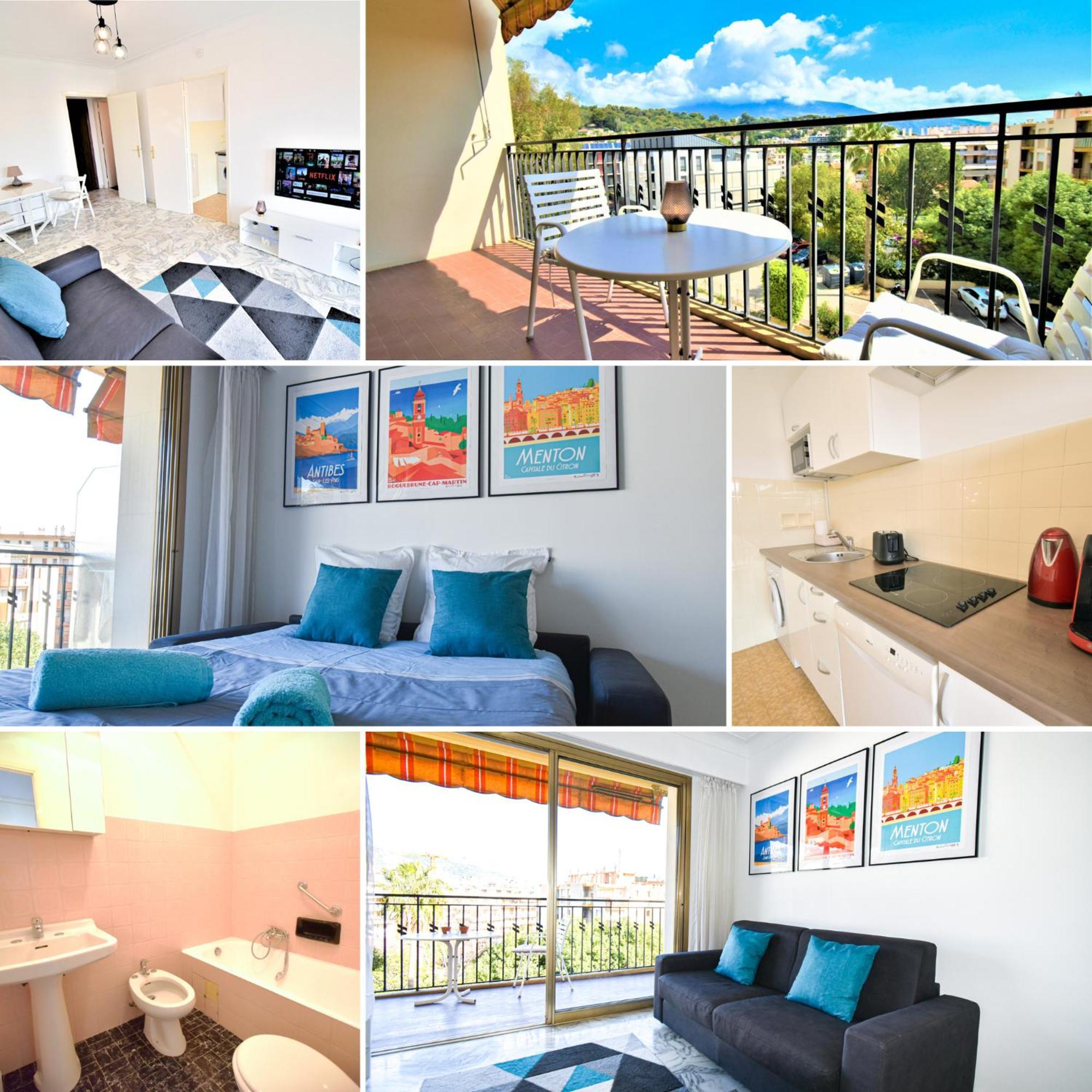L'Orangerie - Proche Mer - Terrasse - Parking Prive - Clim Roquebrune-Cap-Martin Extérieur photo